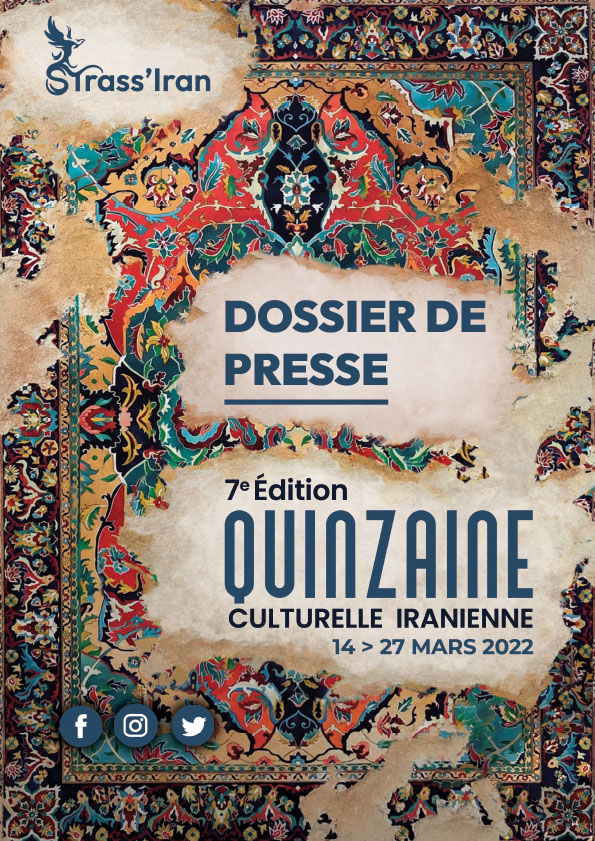 couverture brochure quinzaine iranienne 2022